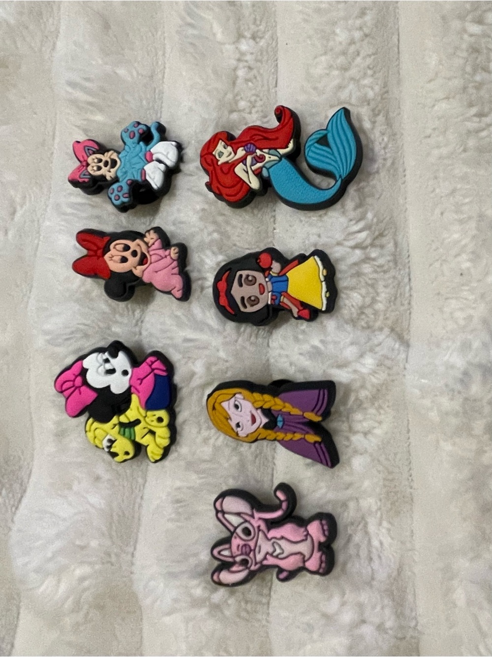 7pc disney croc charm bulk
